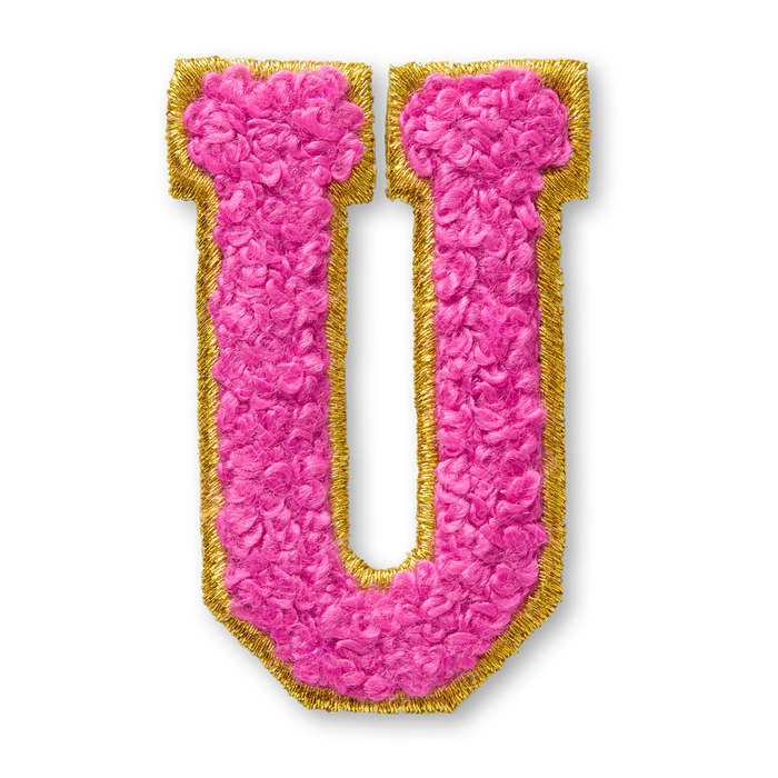 AG™ Letter U Stick-On Patch H7