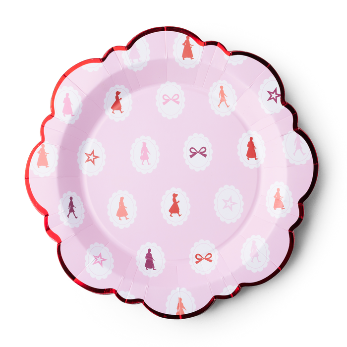 American Girl™ x Bonjour Fête Classic Characters Large Plates (Set of 8) J4