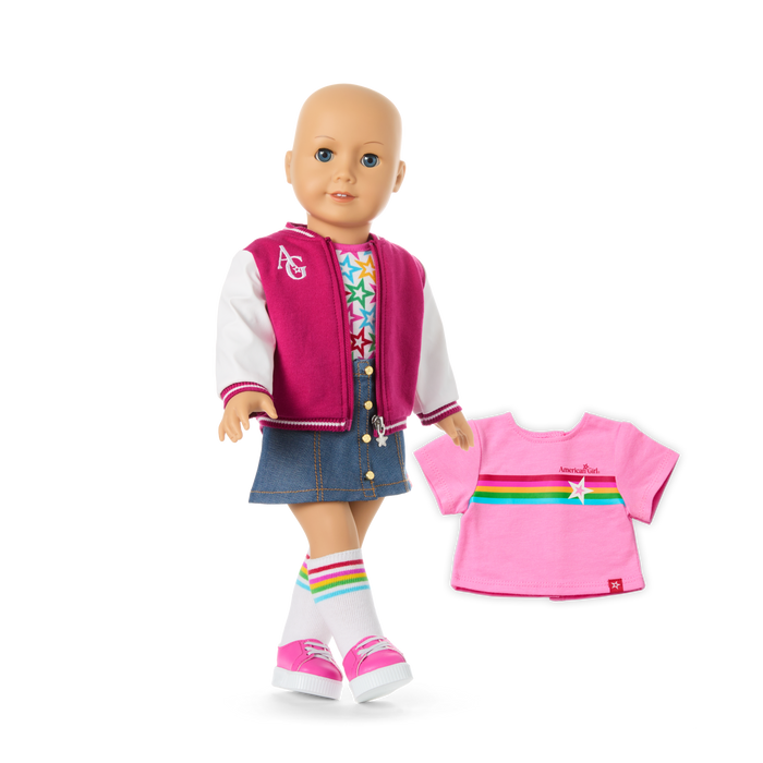 Truly Me™ 18-inch Doll #105 without hair K6