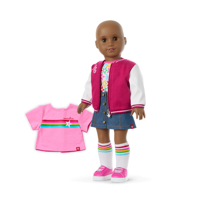 Truly Me™ 18-inch Doll #114 without hair H7