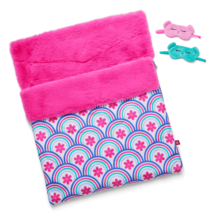 Best Sleepover Ever! Sleeping Bag Set for Two 18-inch Dolls J8