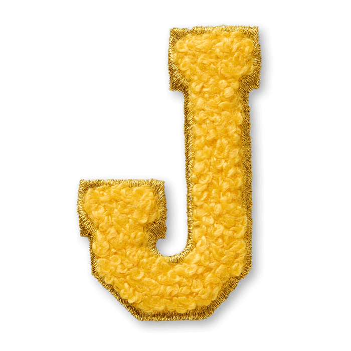 AG™ Letter J Stick-On Patch G9