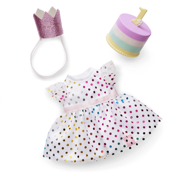 Little Bitty Baby™ First Birthday Celebration Set for 7.75-inch Dolls G3