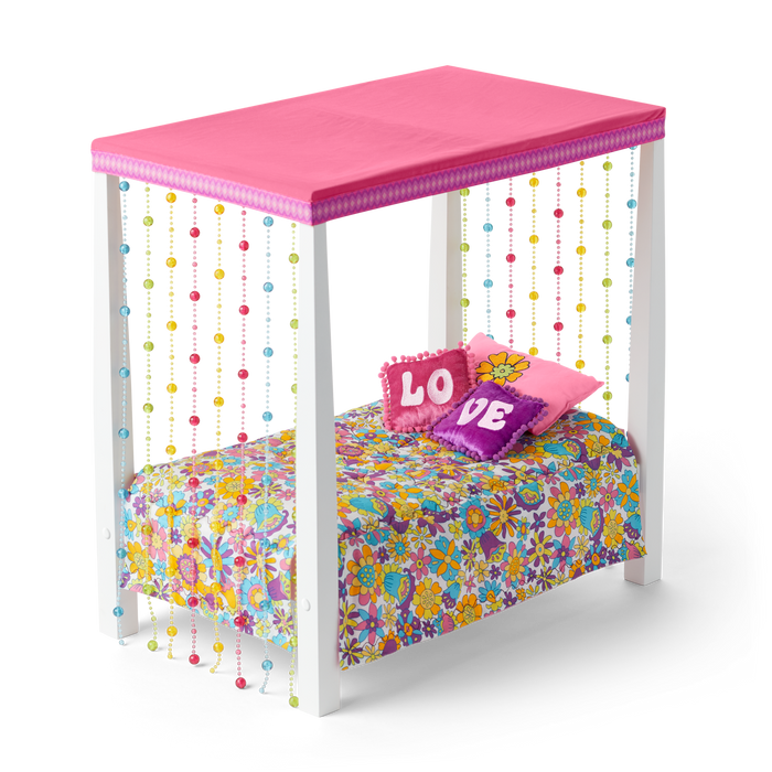 Julie’s™ Groovy Bed & Bedding for 18-inch Dolls (Historical Characters) J0