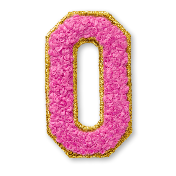 AG™ Letter O Stick-On Patch K8