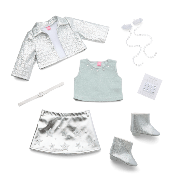 April Diamond Dazzle Outfit for 18-inch Dolls J1