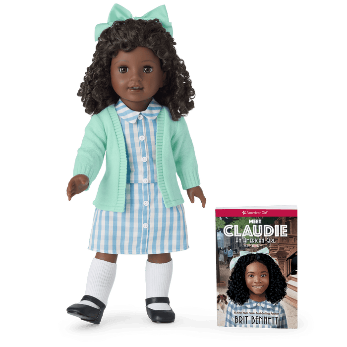 Claudie™ 18-inch Doll & Book (Historical Characters) I4