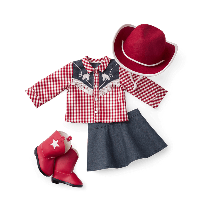 Maryellen's™ Cowgirl Costume for 18-inch Dolls (Historical Characters) G8