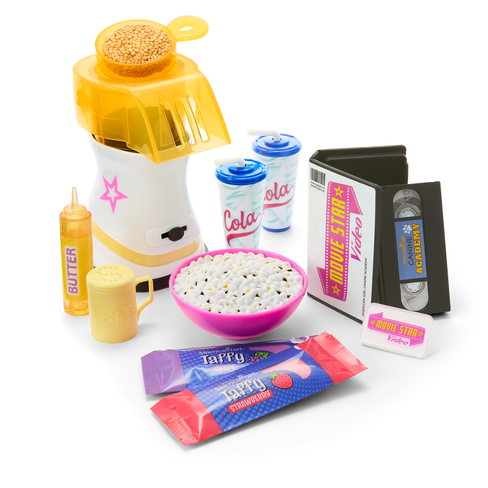 Isabel™ & Nicki's™ Movie Night Set for 18-inch Dolls (Historical Characters) K1