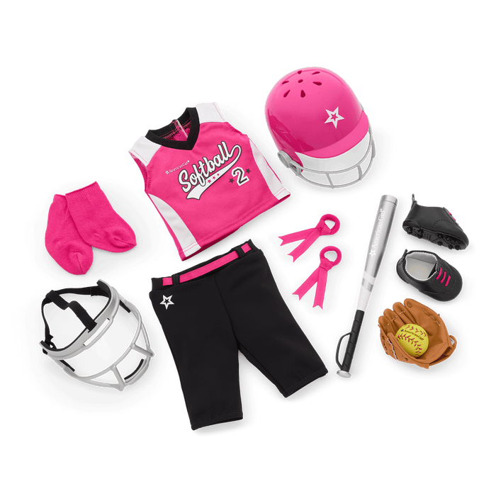 Softball Star Uniform for 18-inch Dolls G3