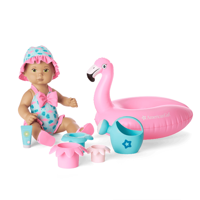 Flamingo Fun Play Set (Bitty Baby® Splash™) J9