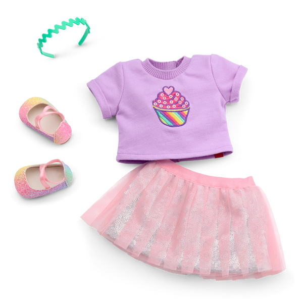Summer’s™ Bake Sale Outfit for 18-inch Dolls (Girl of the Year™ 2025) K5