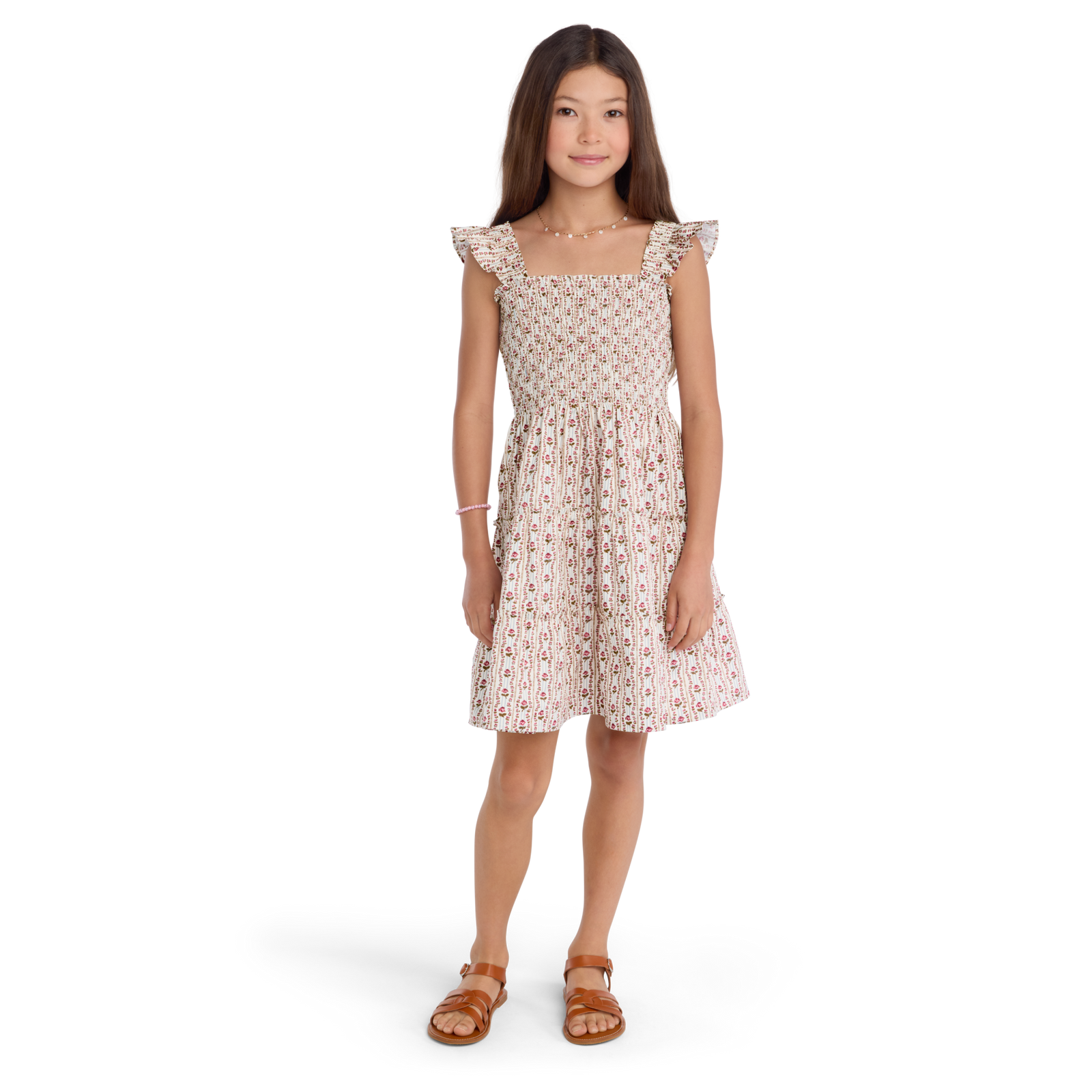American Girl® x Hill House Home Tiny Ellie Nap Dress for Girls (Felicity™ Print) L2