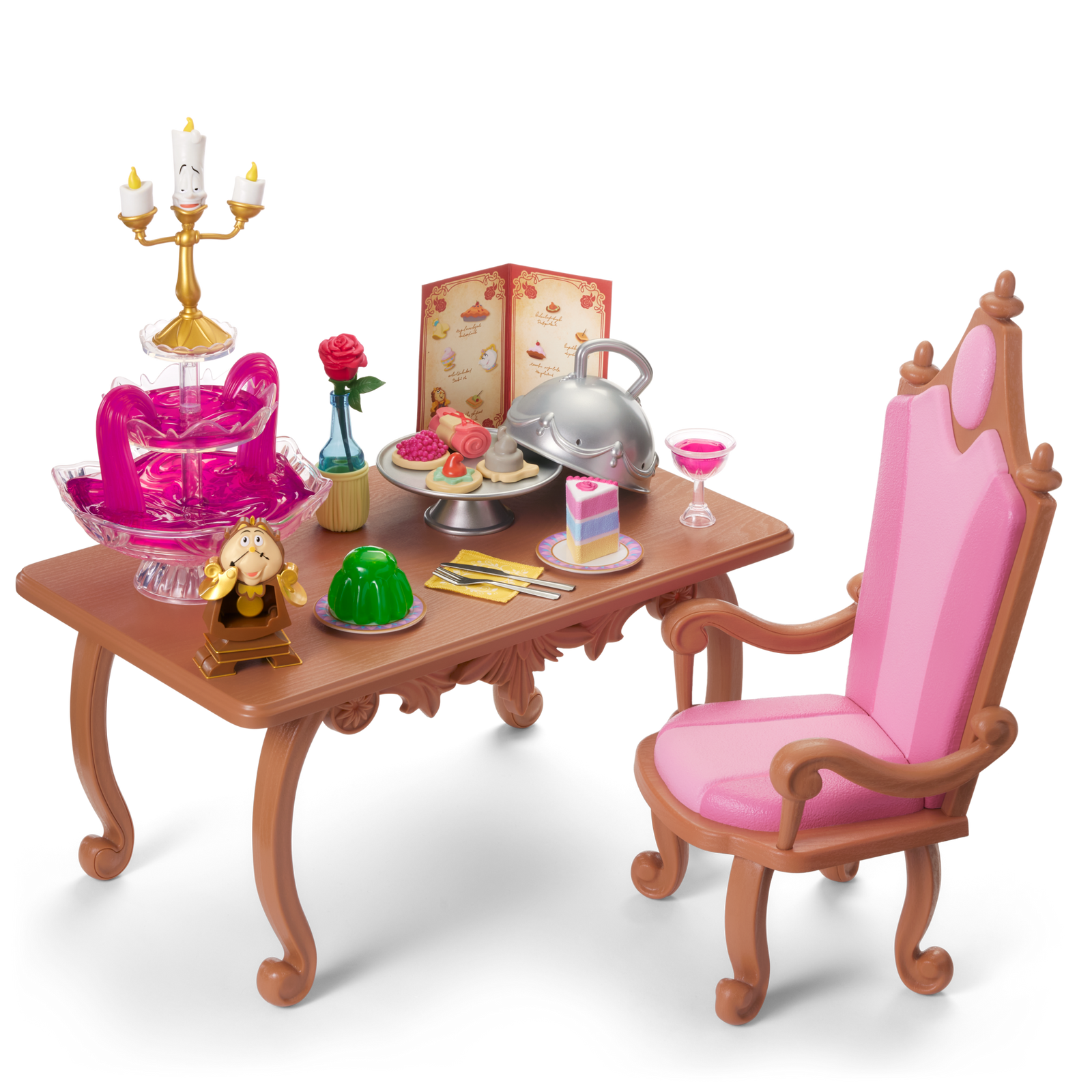 Disney Princess Belle Enchanted Castle Dining Set & Friends for 18-inch Dolls by American Girl® G1