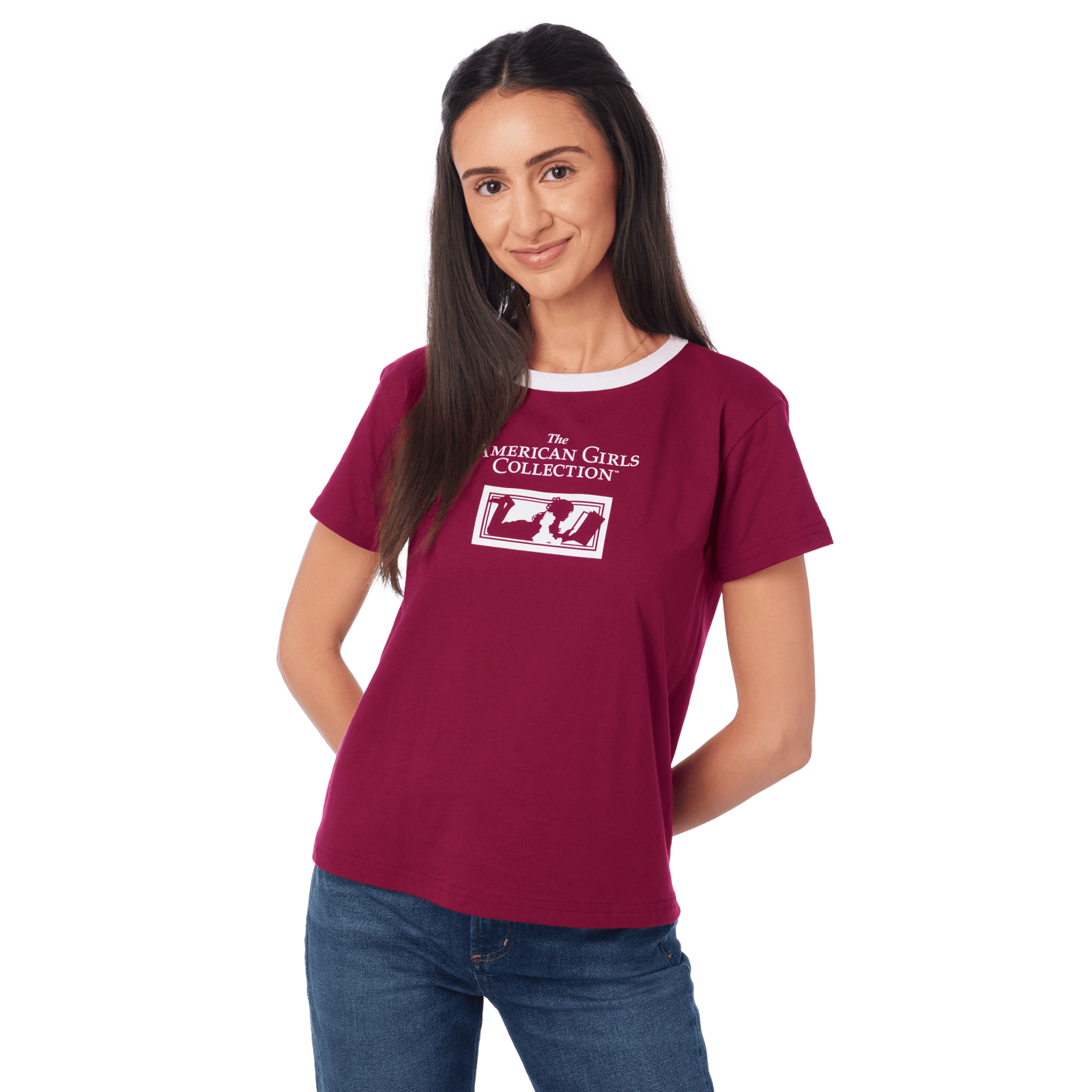 The American Girls Collection™ Ringer Tee for Adults L6