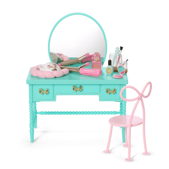 Raquel’s™ Vintage Vanity for 18-inch Dolls (Girl of the Year™ 2026) G9