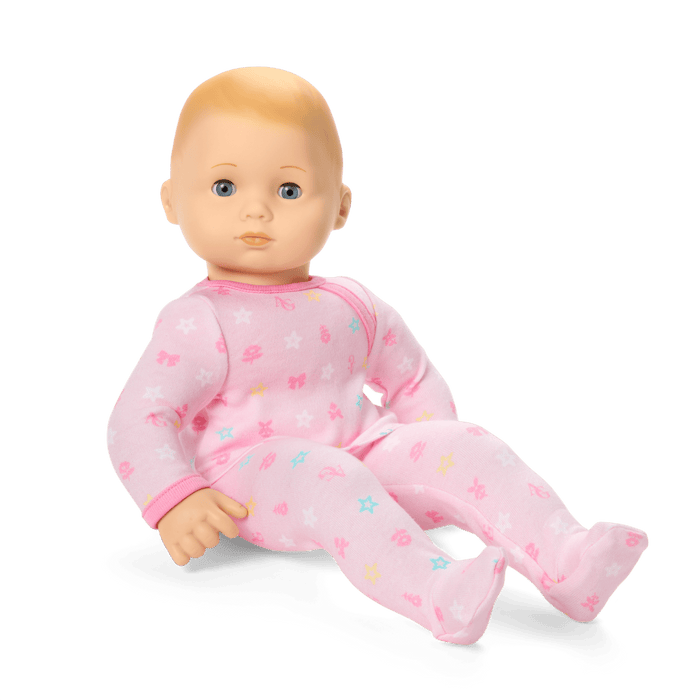 Bitty Baby® Doll #3 with blonde hair in Pastel Pink K5