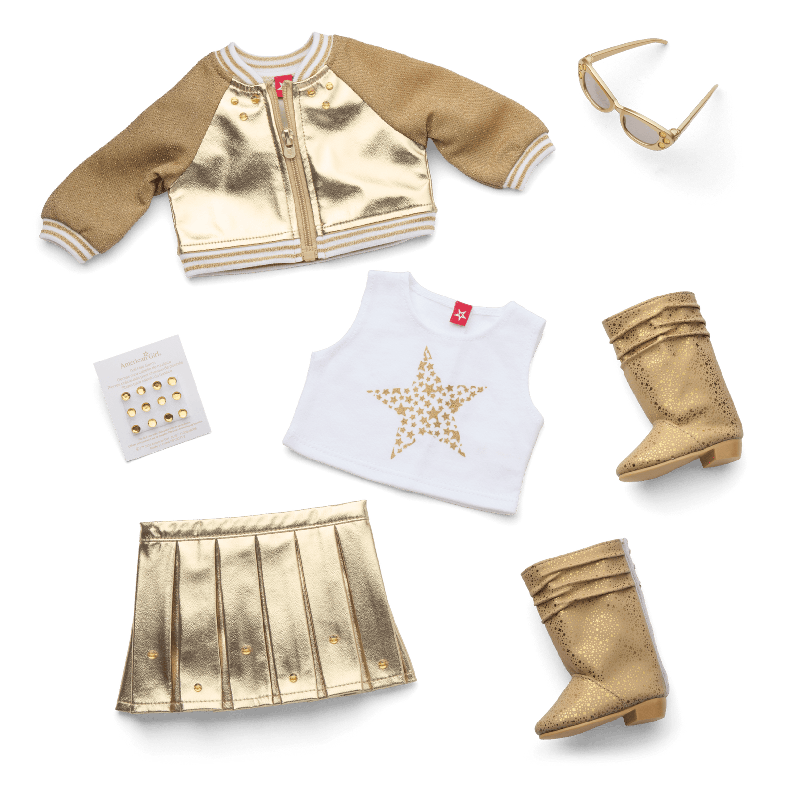 November Topaz Pizzazz Outfit for 18-inch Dolls L3