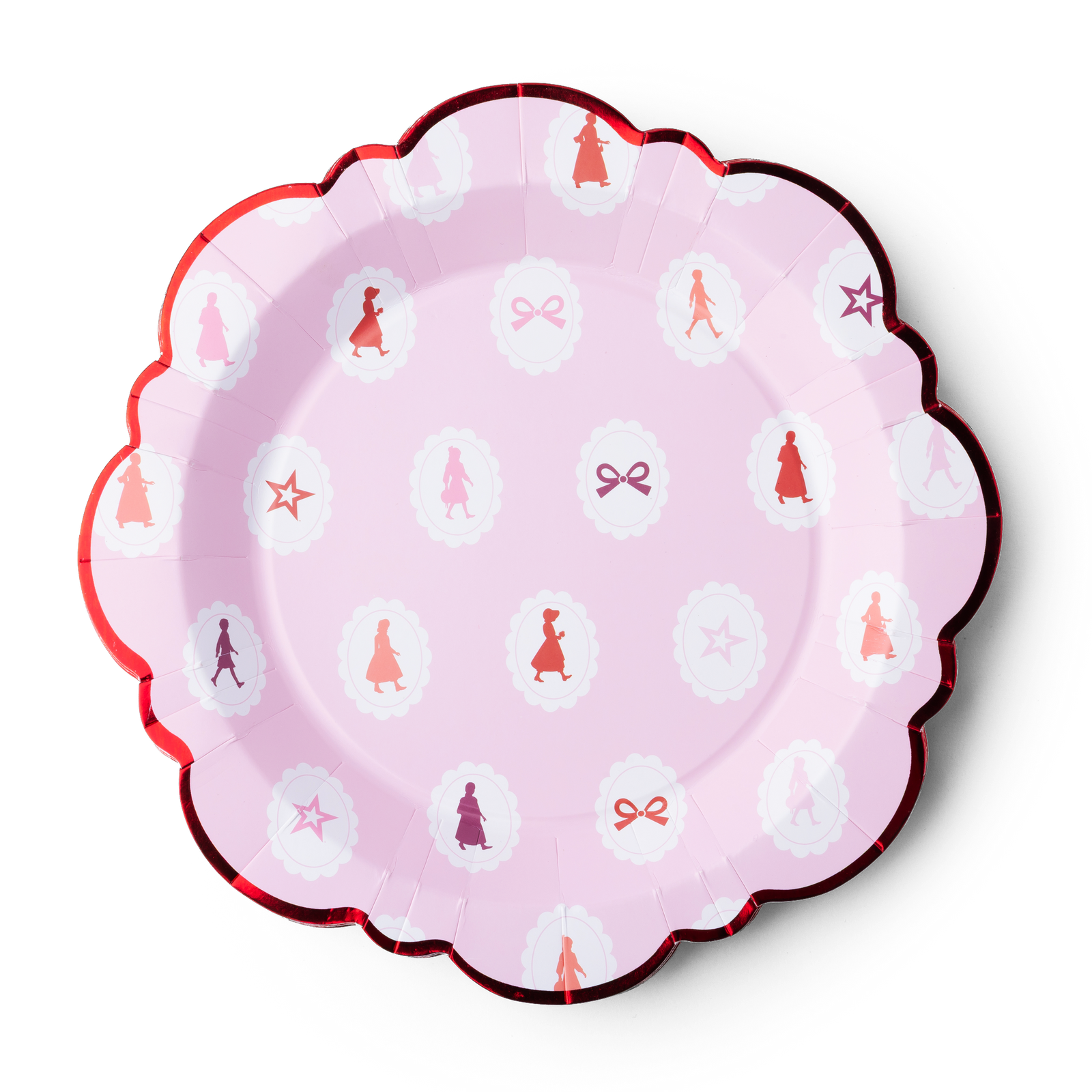 American Girl™ x Bonjour Fête Classic Characters Large Plates (Set of 8) G3
