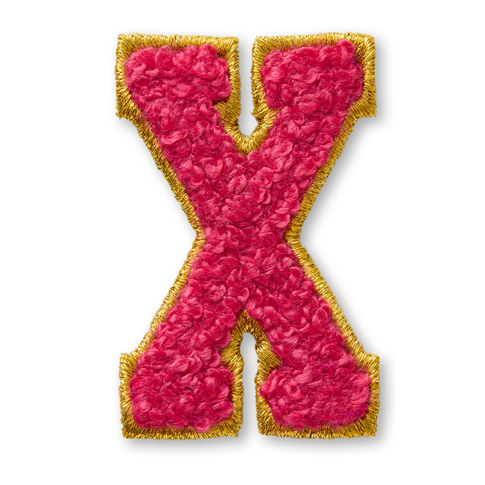 AG™ Letter X Stick-On Patch H1
