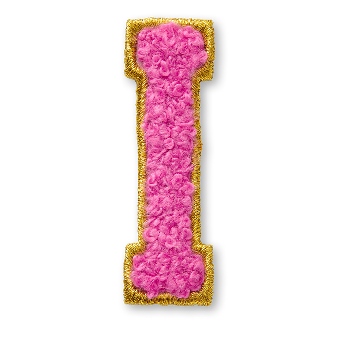 AG™ Letter I Stick-On Patch L8