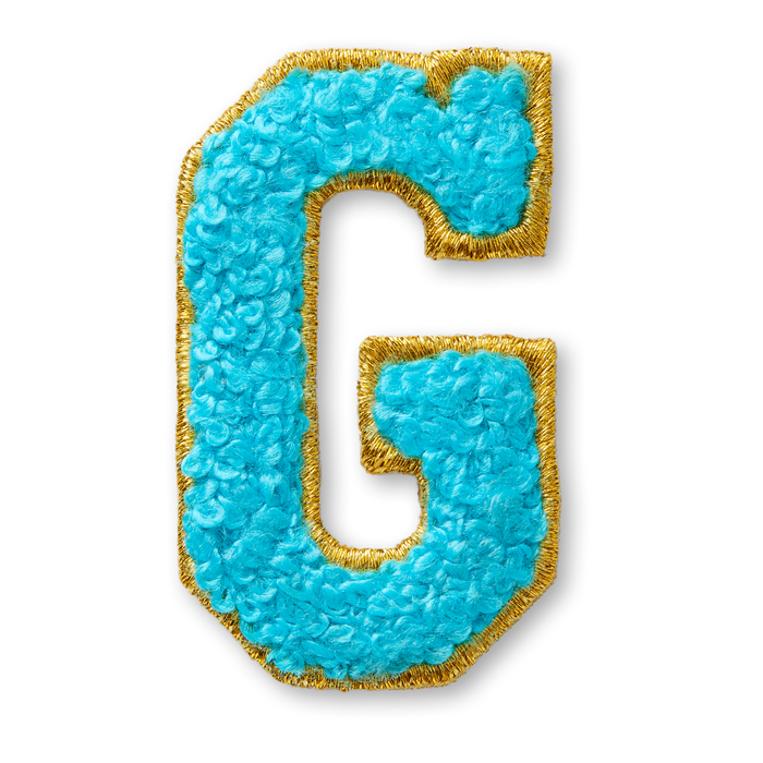 AG™ Letter G Stick-On Patch J3
