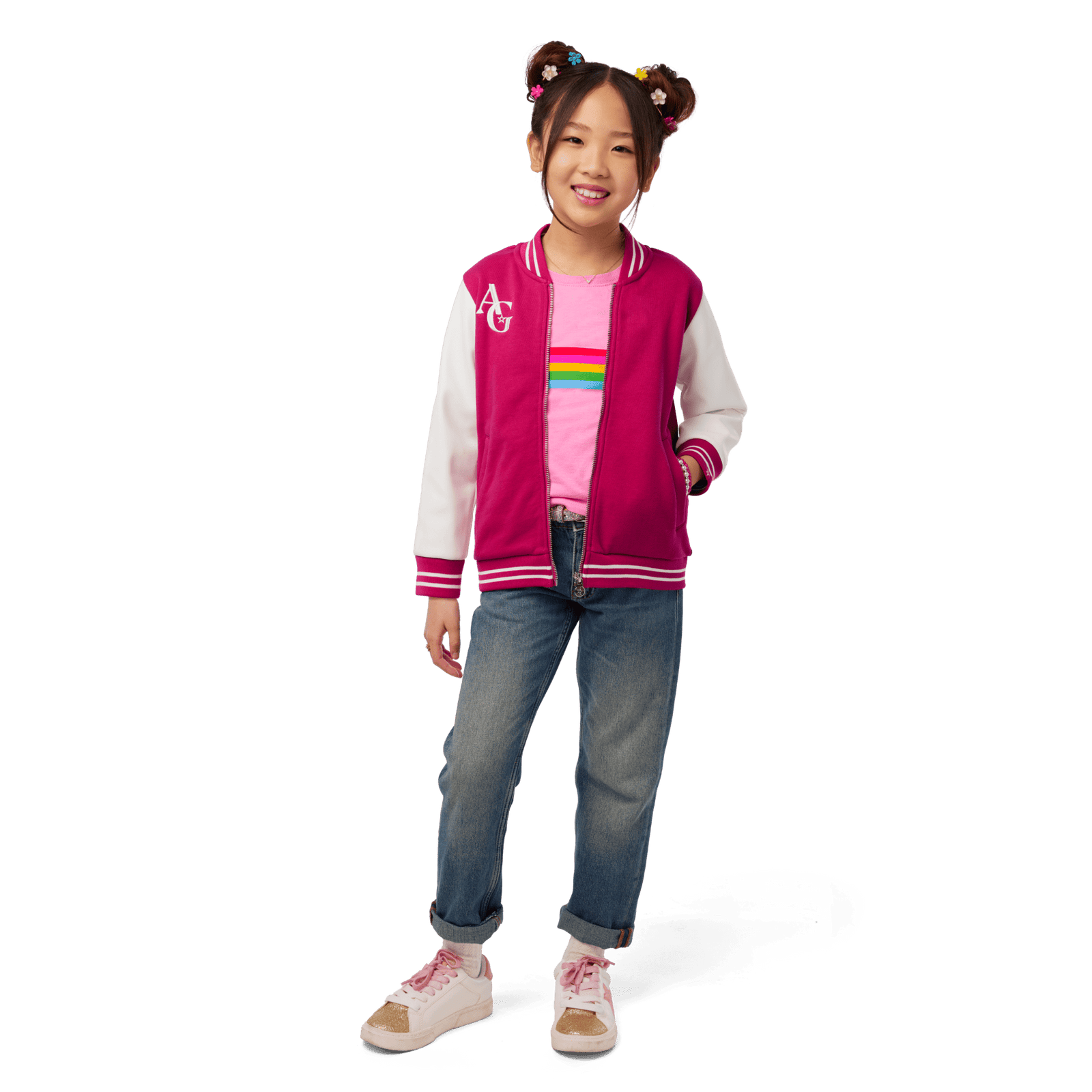 AG™ Star Squad Varsity Jacket for Girls K9