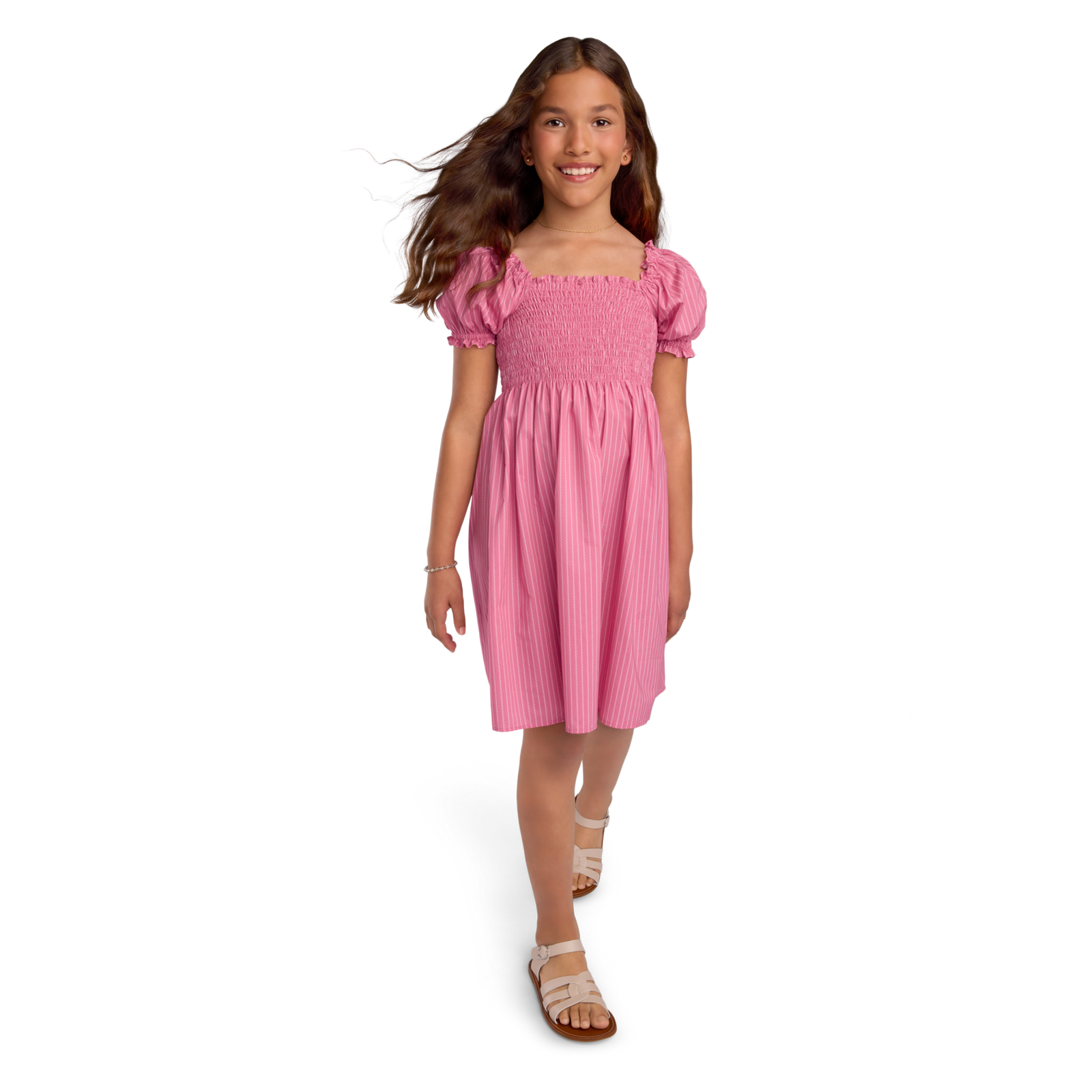 American Girl® x Hill House Home Tiny Athena Nap Dress for Girls (Addy™ Print) G1