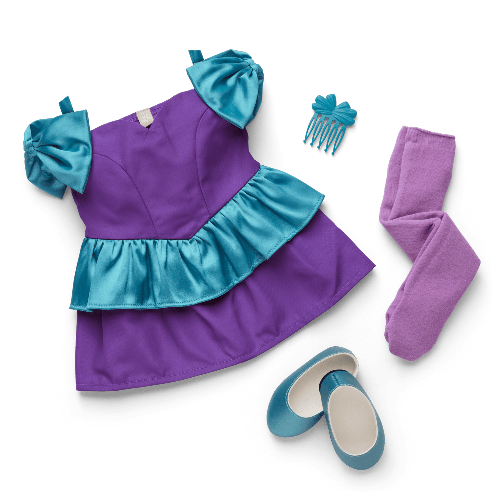 Courtney’s™ Bow-dacious Party Dress for 18-inch Dolls (Historical Characters) K5