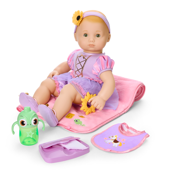 Disney Princess Rapunzel Cuddle & Care Set with Bitty Baby® Doll by American Girl® G9