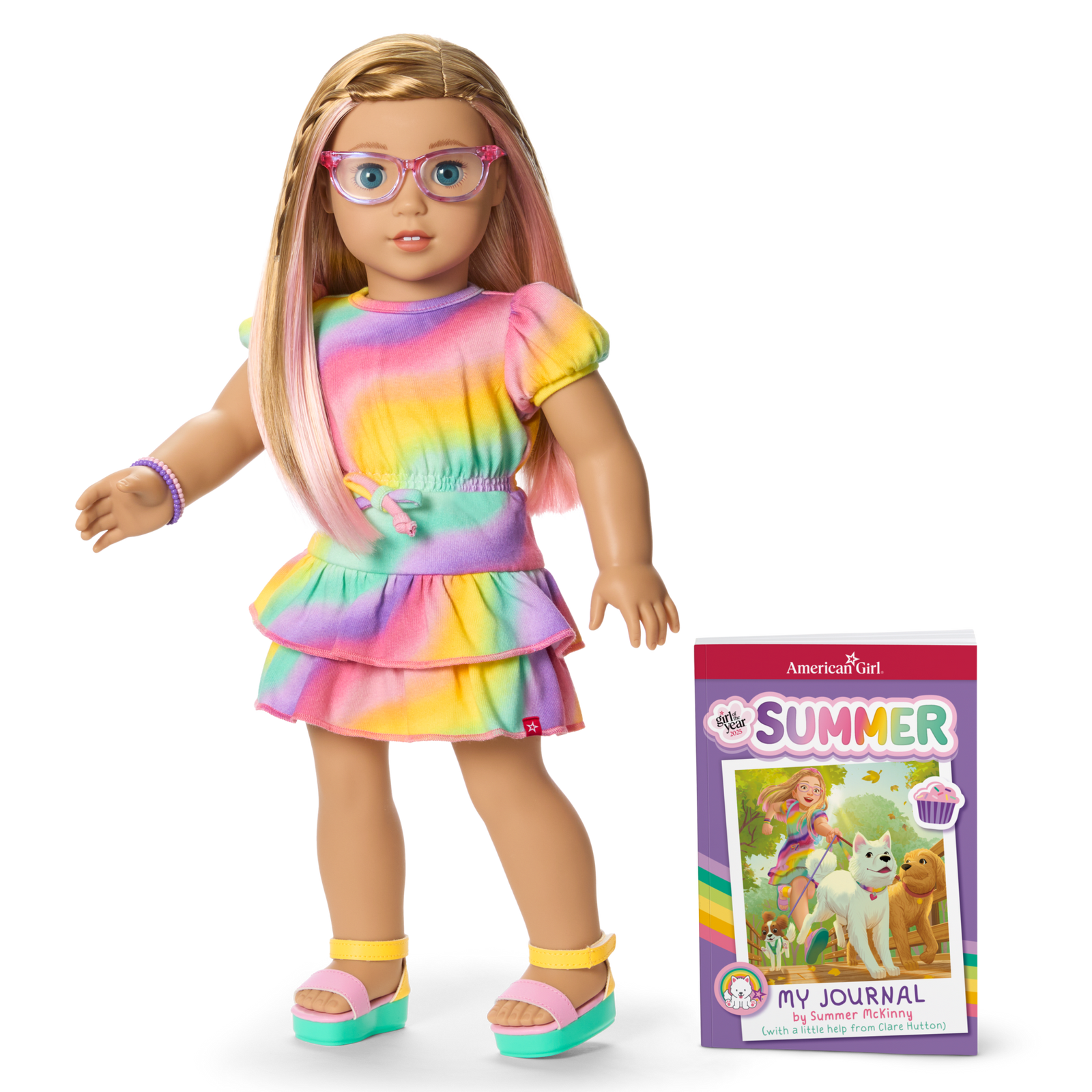 Summer™ 18-inch Doll & Journal (Girl of the Year™ 2025) L8