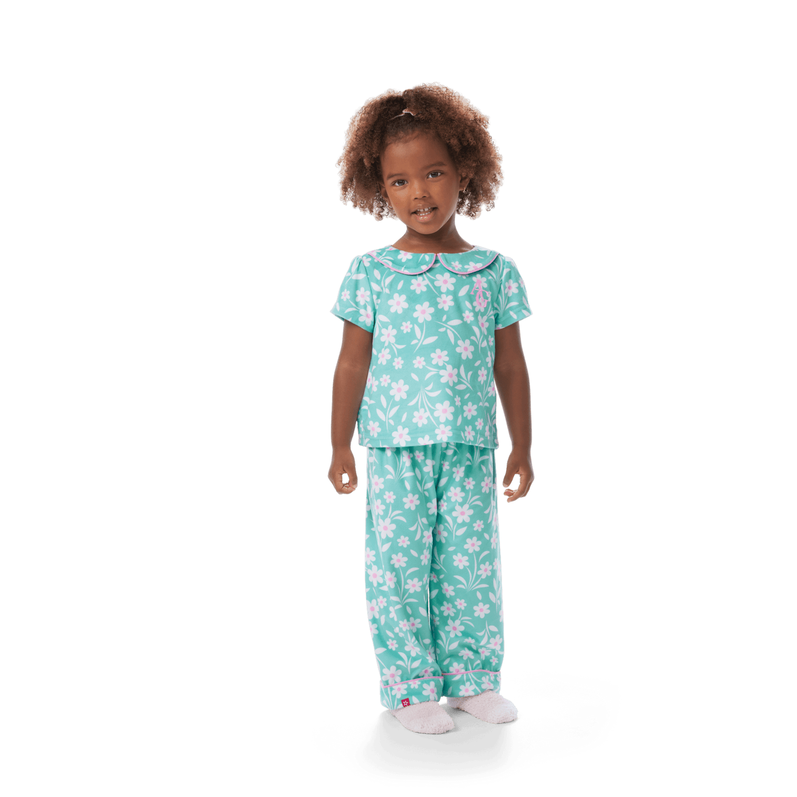 Flower Fun PJs for Little Girls (Bitty Baby®) I7