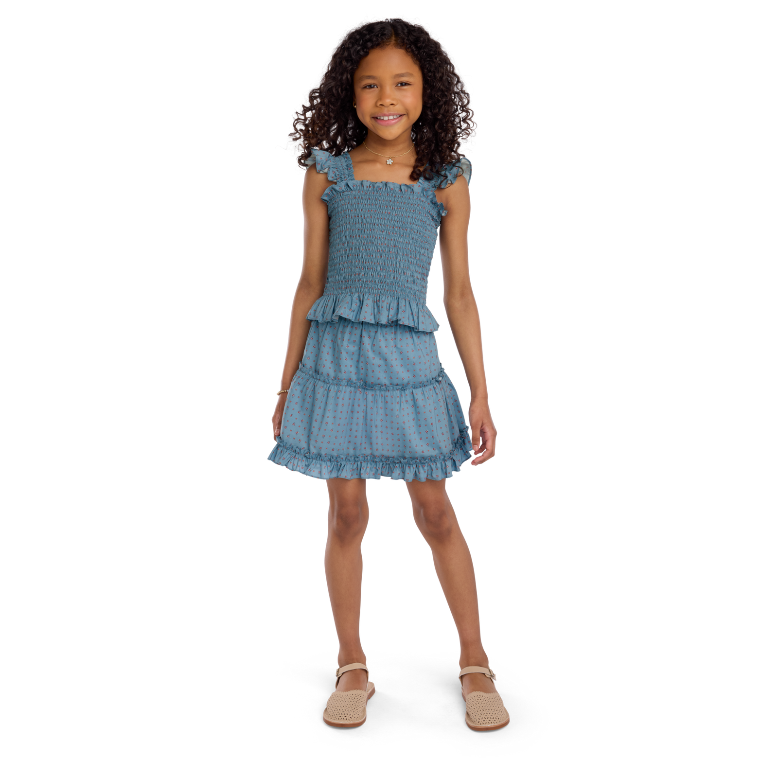 American Girl® x Hill House Home Tiny Paz Nap Set for Girls (Kirsten™ Print) J4