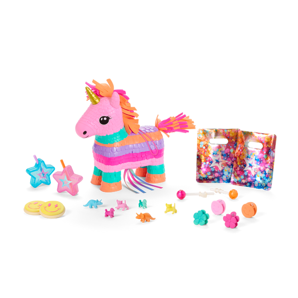 Unicorn Piñata & Party Accessories for 18-inch Dolls K0