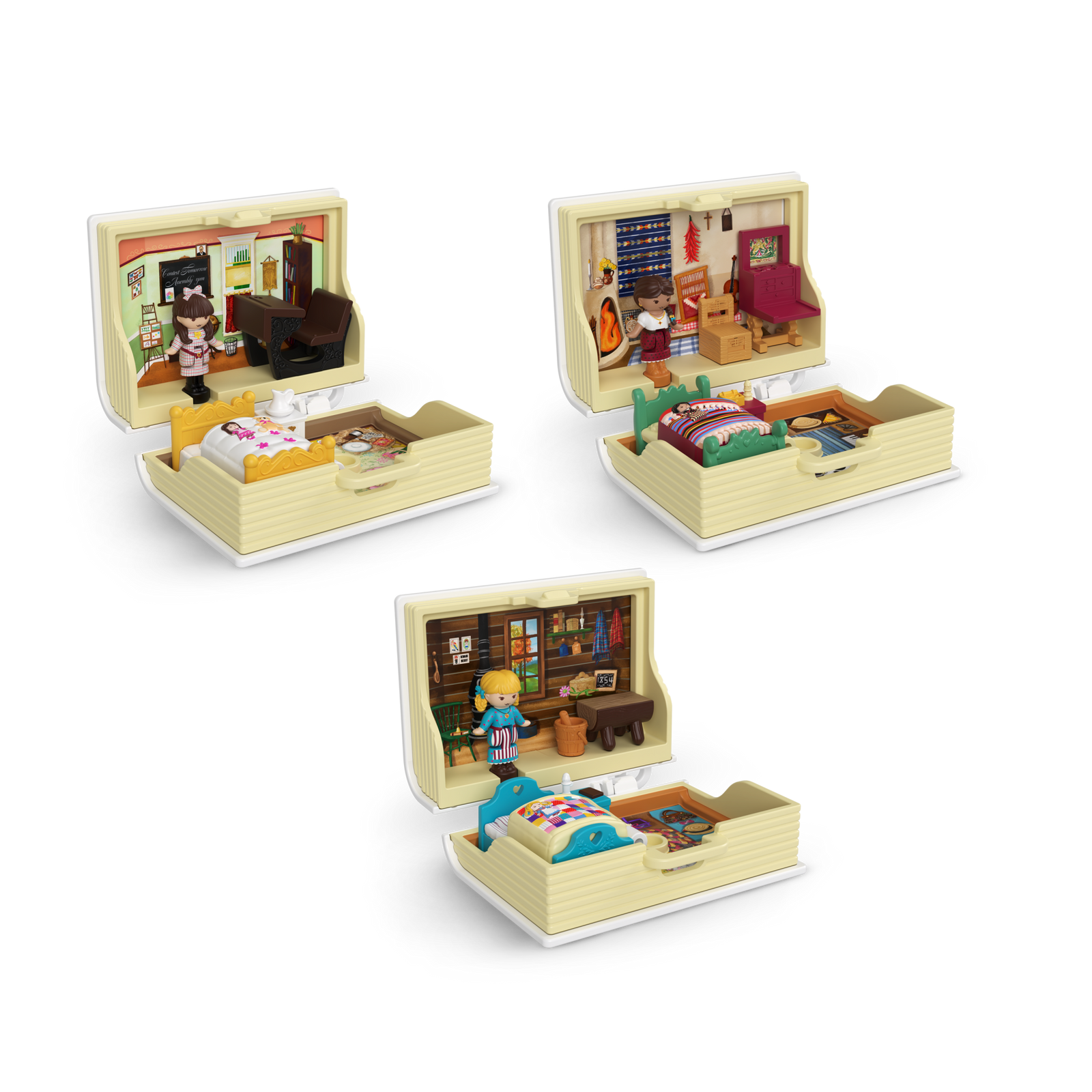 Polly Pocket™ x American Girl® Compact 3-Pack Set G0