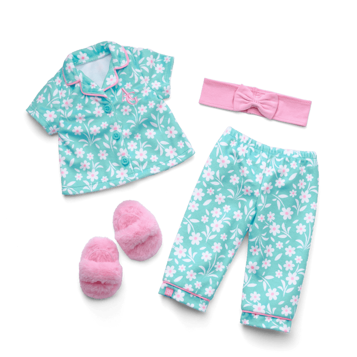 Flower Fun PJs for 18-inch Dolls J4