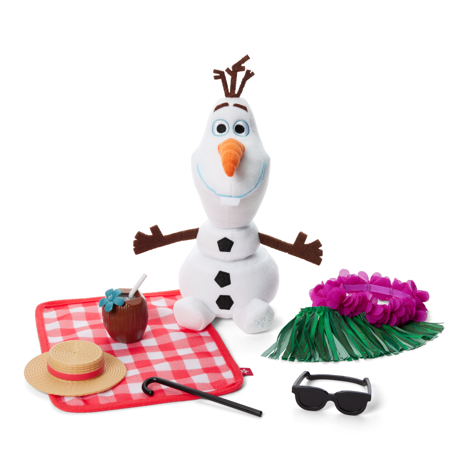 Disney Frozen Olaf Plush & Summer Accessories by American Girl® J7
