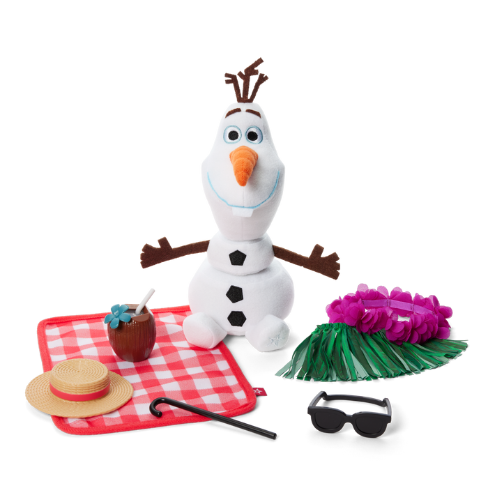 Disney Frozen Olaf Plush & Summer Accessories by American Girl® J7