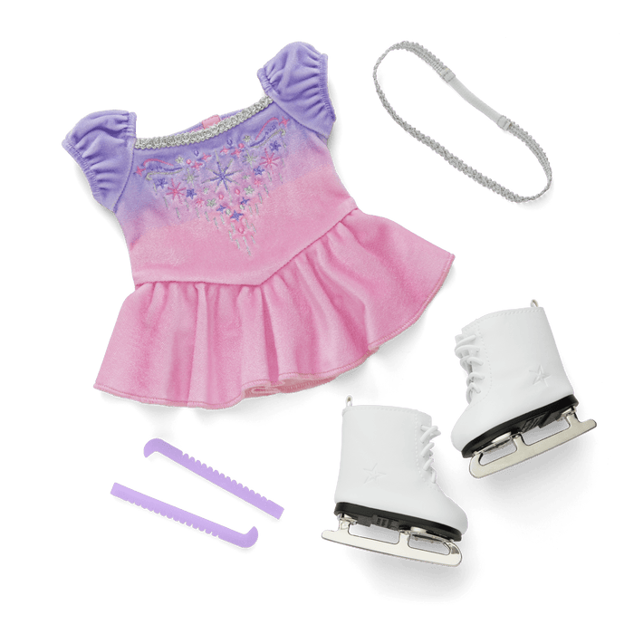 Spin in Style Figure-Skating Outfit for 18-inch Dolls I3