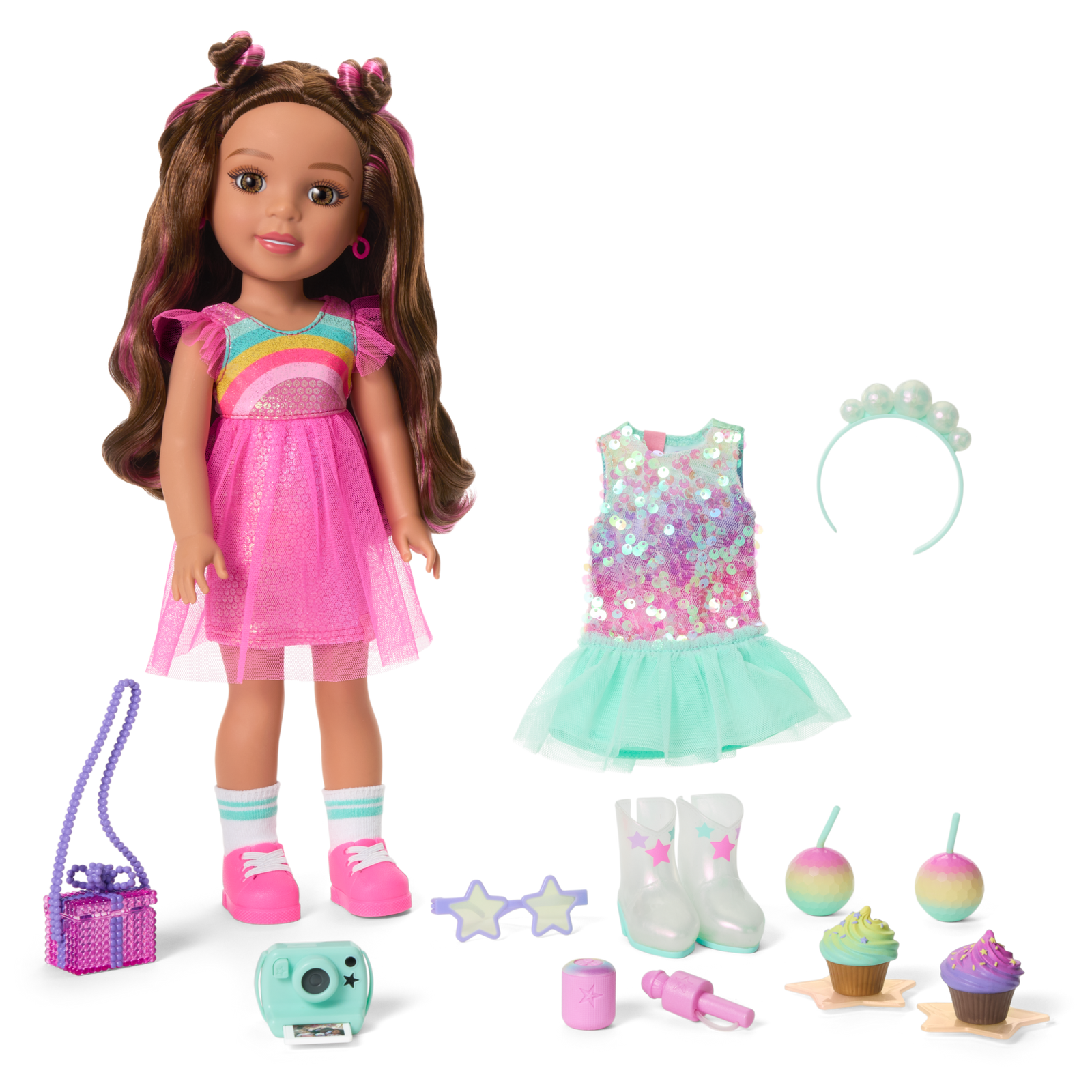 Lea’s™ Sparkle & Celebrate Set (AG Sisters™) L3