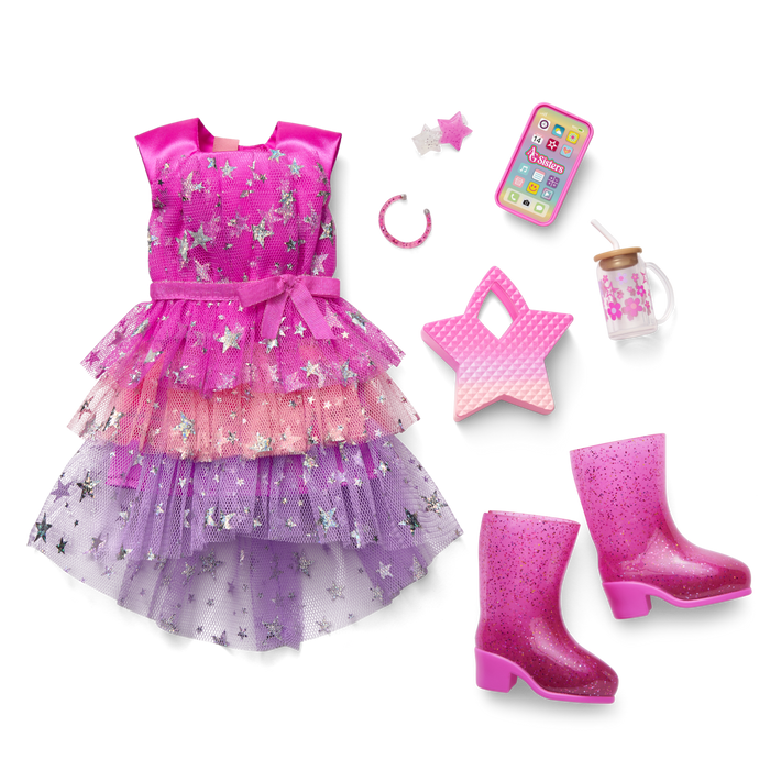 AG Sisters™ Glitz & Glam Fashion Set H1