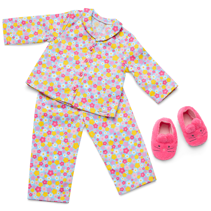 Isabel’s™ Floral Dreams Pajamas for 18-inch Dolls (Historical Characters) I9