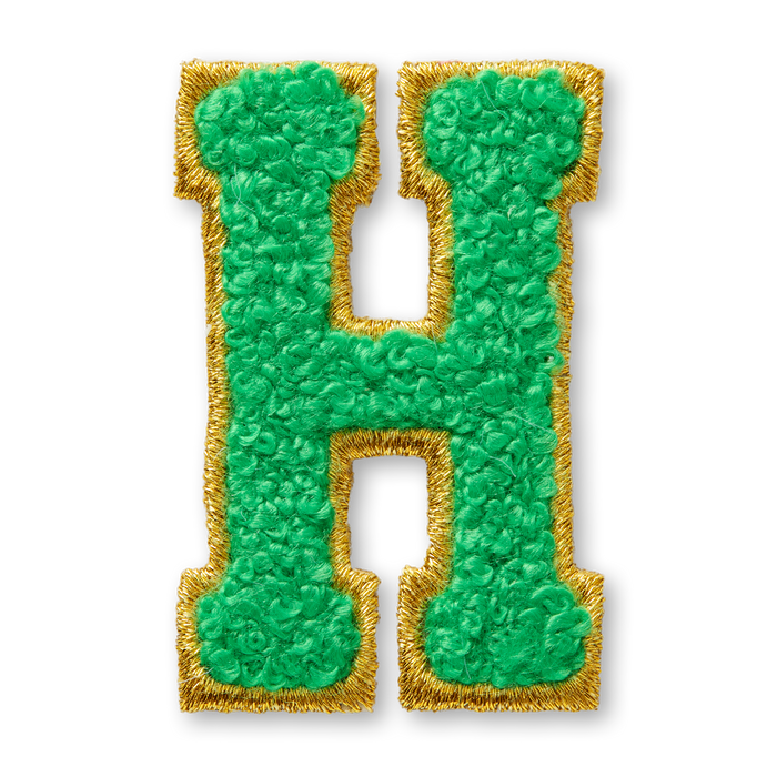 AG™ Letter H Stick-On Patch H1