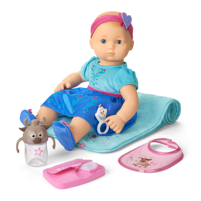 Disney Frozen Anna Cuddle & Care Set with Bitty Baby® Doll by American Girl® H2