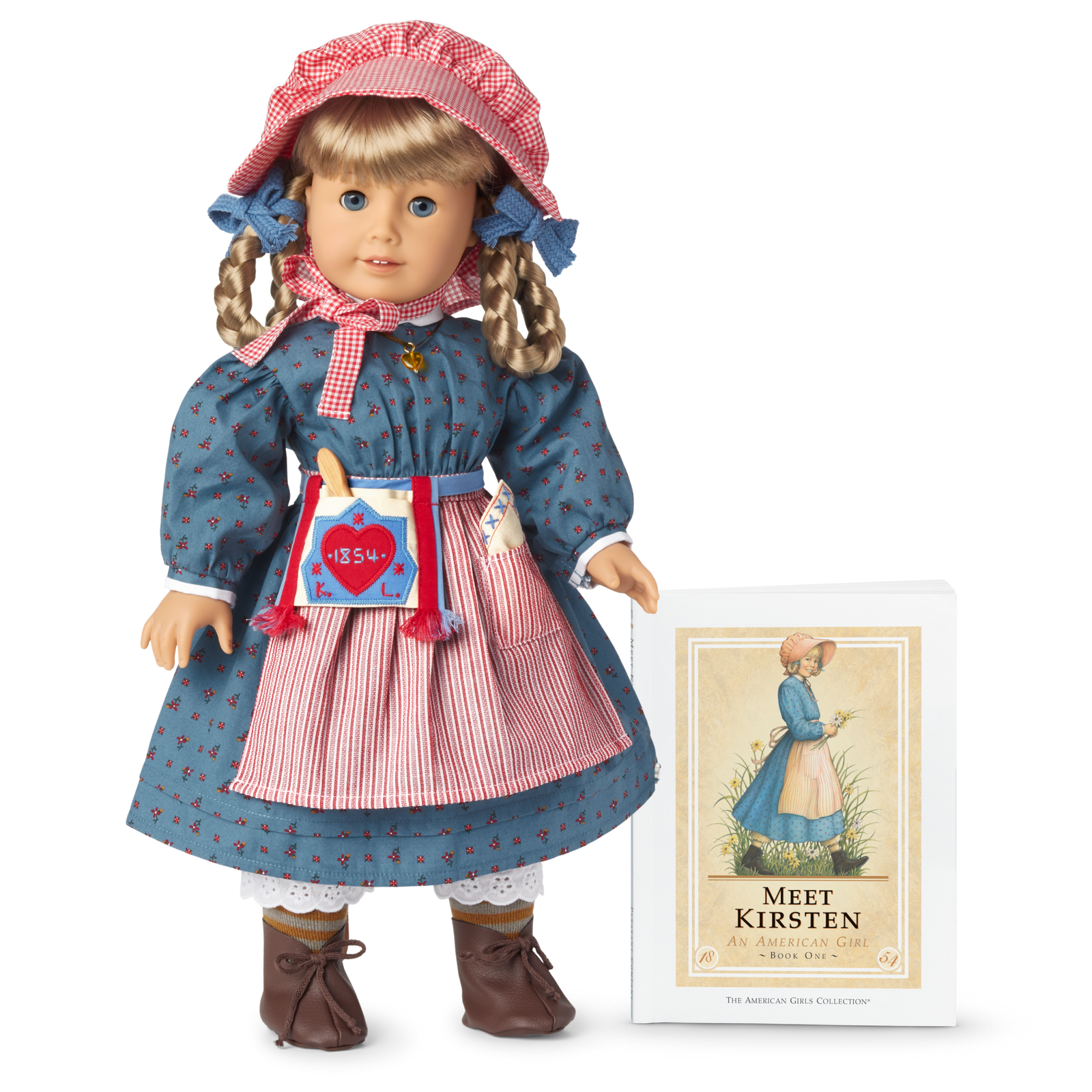 Kirsten Larson™ 18-inch Doll, Book & Accessories (Historical Characters) H4