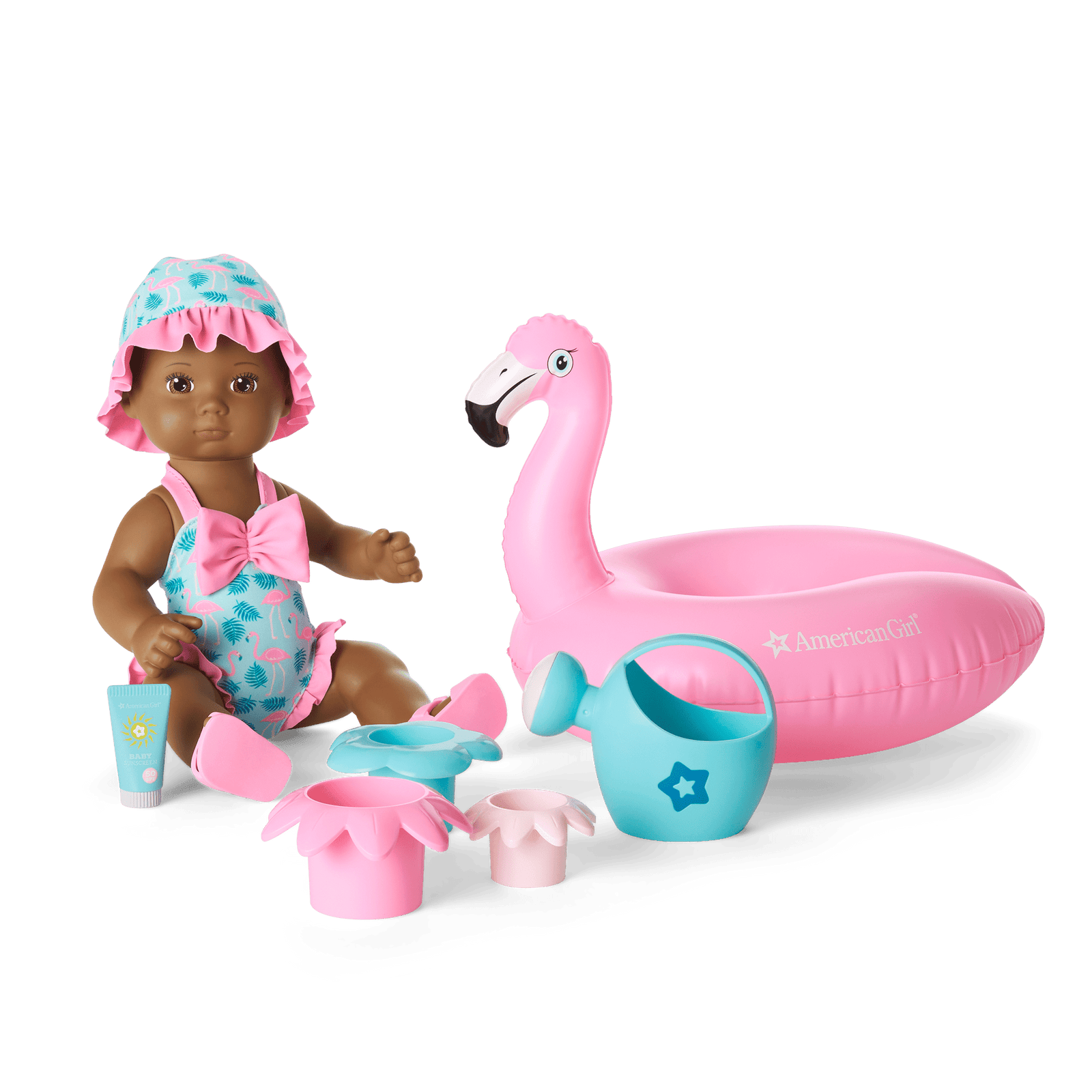 Flamingo Fun Play Set (Bitty Baby® Splash™) H0
