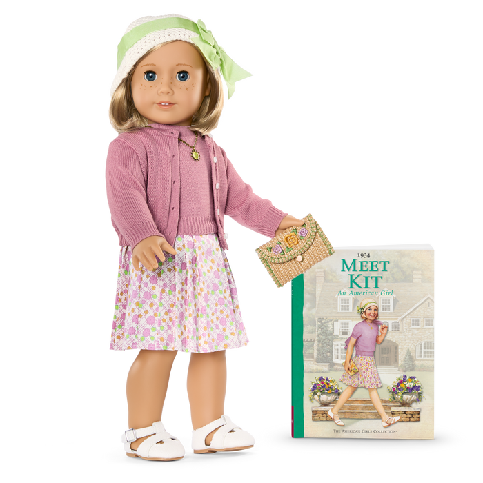 Kit Kittredge™ 18-inch Doll, Book & Accessories (Historical Characters) G8