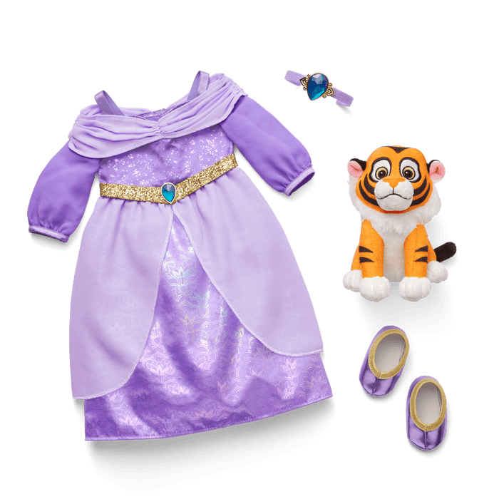 Disney Princess Jasmine Formal Dress, Baby Rajah & Accessories for 18-inch Dolls by American Girl® K2