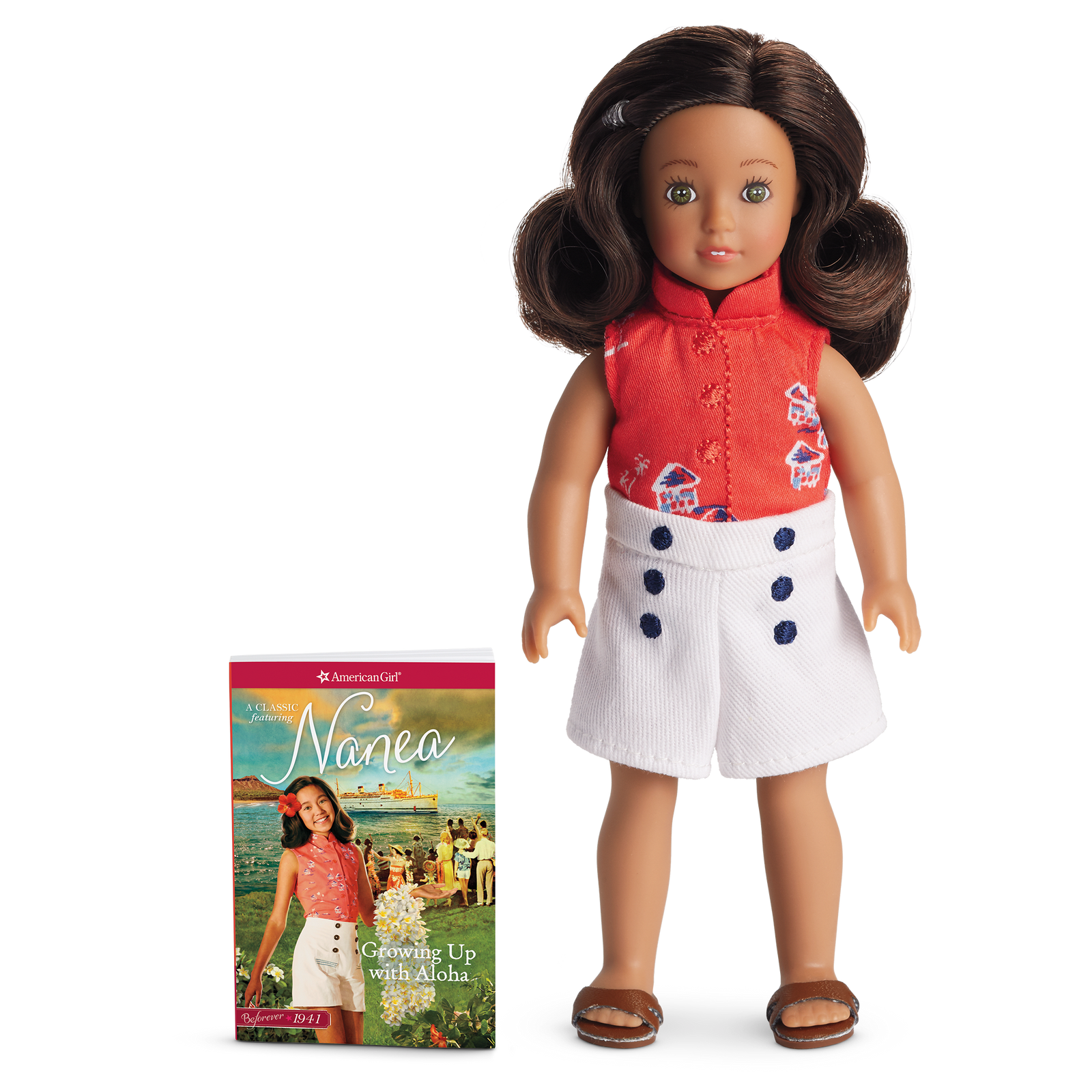 Nanea Mitchell™ Mini Doll & Book (Historical Characters) J6
