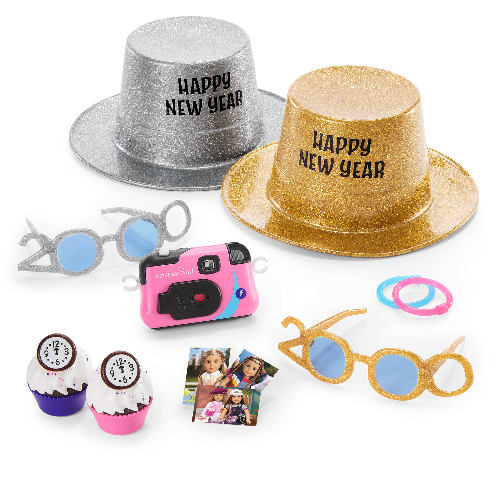 Isabel™ & Nicki's™ New Year’s Party Accessories for 18-inch Dolls (Historical Characters) K0
